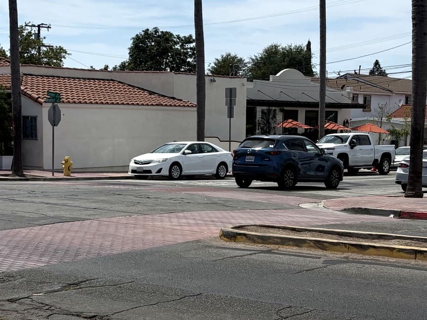 Bradford Ave and Center St near In & Out Smog Check in Placentia